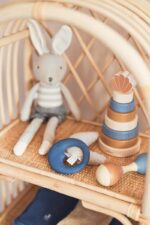 Jollein 037-001-65366 Stofftier Kuscheltier Hase Kaninchen Junge grau – Bild 7