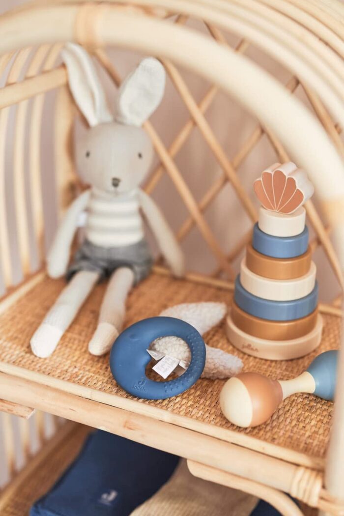 Jollein 037-001-65366 Stofftier Kuscheltier Hase Kaninchen Junge grau – Bild 7