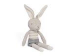 Jollein 037-001-65366 Stofftier Kuscheltier Hase Kaninchen Junge grau